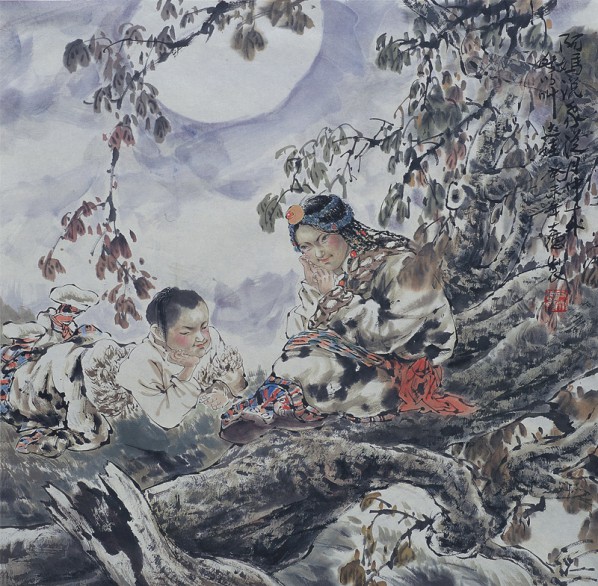 阿妈说我从月中来