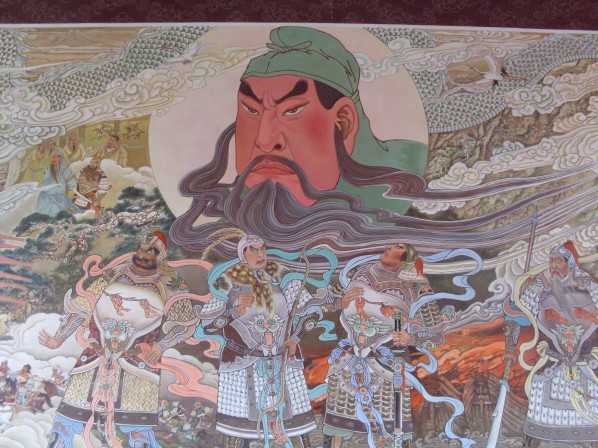 2007年剑南春文化长廊制作现场