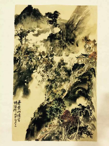 丹景山人画丹景