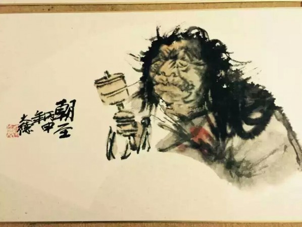 高原印象难磨灭，略印于心丹青天